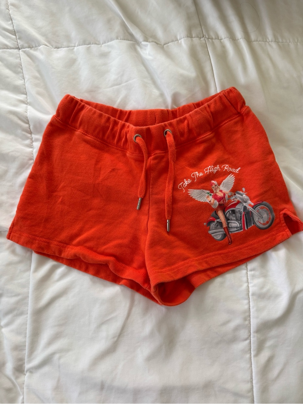 Boys Lie Orange shorts